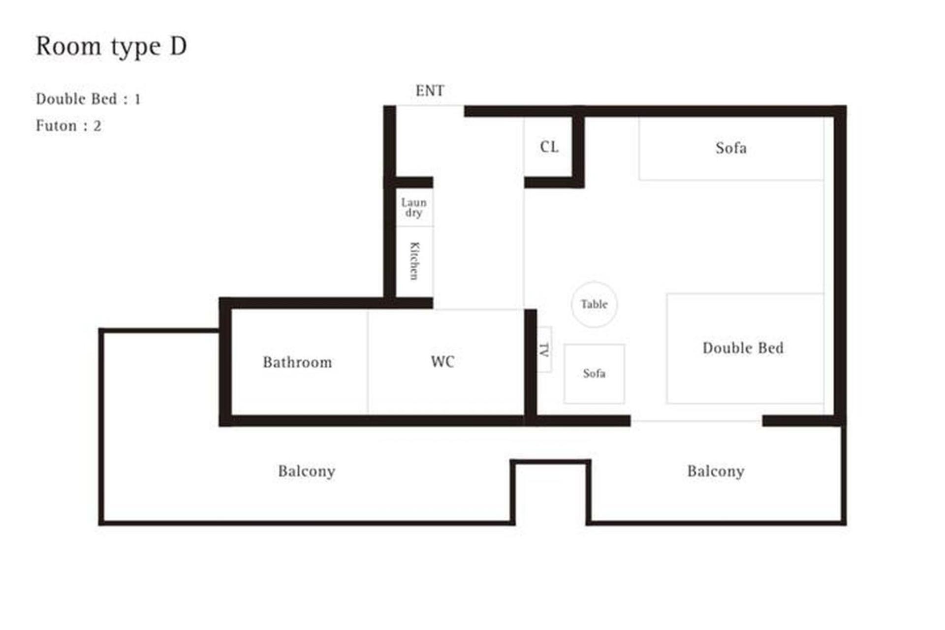 Apartamento 癒し黒門本館402 *